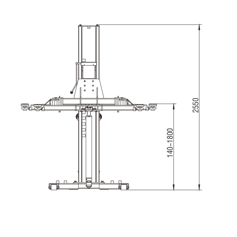 one post car lift