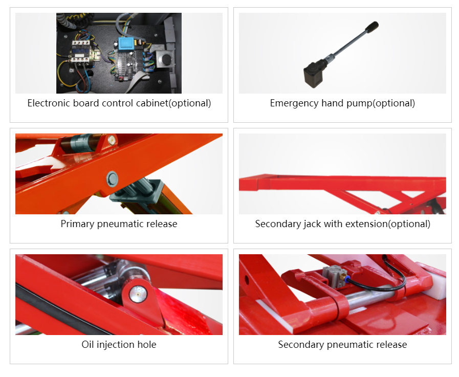 wheel alignment scissor car lift (2)